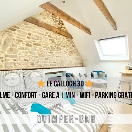 Le Calloch 3D - Standing - Calme - Wifi - Smart Tv Quimper Kültér fotó