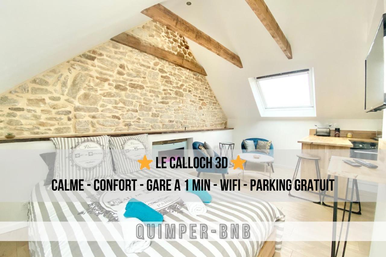 Le Calloch 3D - Standing - Calme - Wifi - Smart Tv Quimper Kültér fotó